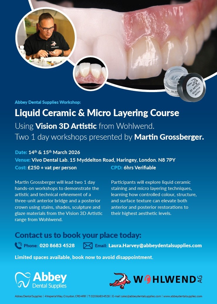 ADS Vision3d Artistic Workshop March London