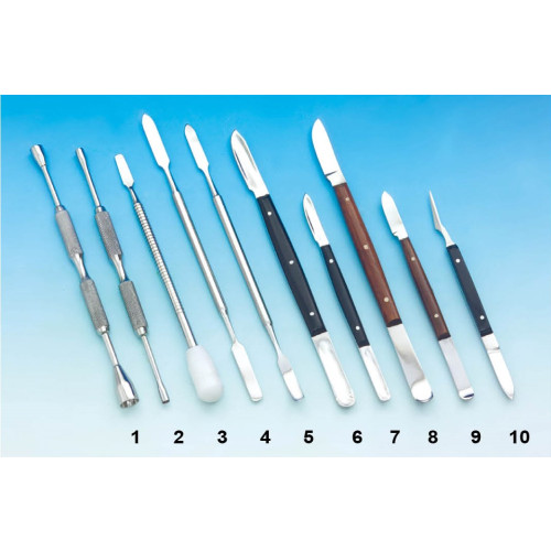 Wax KnifeWood Handle Large with Reservoir