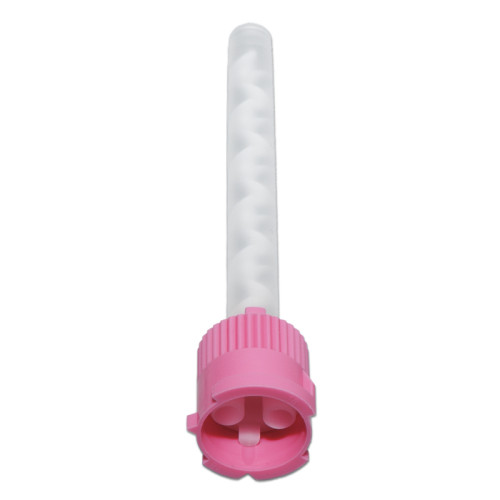 Siladent Disposable Mixing Nozzles, Pink - Pk100 - for DA 2000