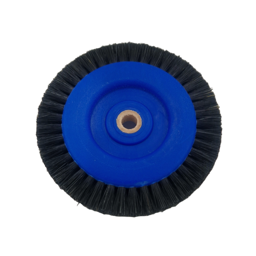 Hatho Lathe Brush (70mm) 3"x 2 Row Plastic Centre ((50mm Core) Pk12