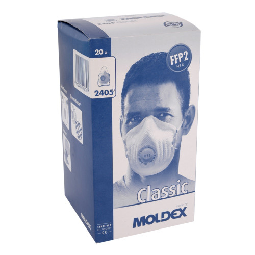 Moldex Classic Series valved Face masks (box 20) (FFP2)