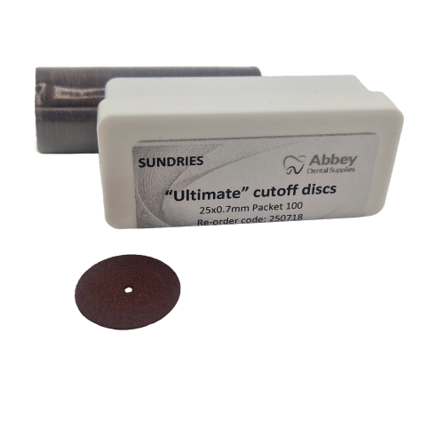 Ultimate Cut Off Discs 25x0.7mm Red (Pk100)