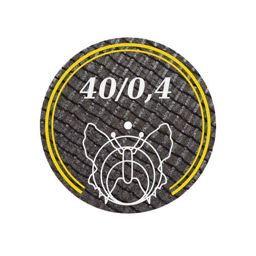 Motyl Reinforced Cut Off Discs 40x 0.5mm Pk20 for Non Precious Alloys