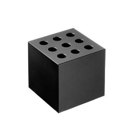 Aluminium Cube Black anodised