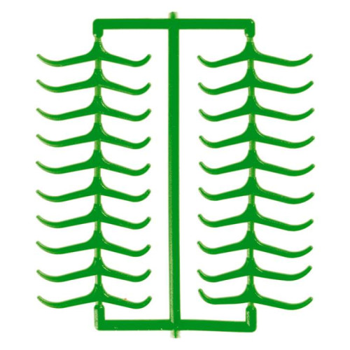 Karl Berg Wax Clasp Profiles PK Premolar Clasps SOFT Lime Green (10 Sheets with 20pcs)