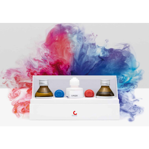 XPLEX Trial Set (Shade 34-Original Pink 100gm + 150ml each Hot & Cold Monomer)