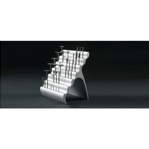 Abbey Dental Supplies Organ Ez Solid aluminium bur stand