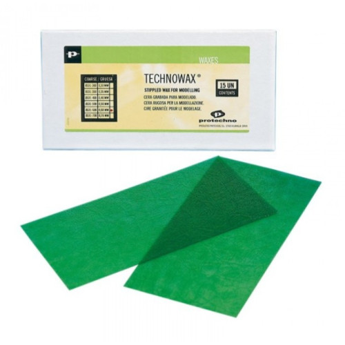 Protechno Technowax Sheet Casting Wax Fine Stippled 0.4mm