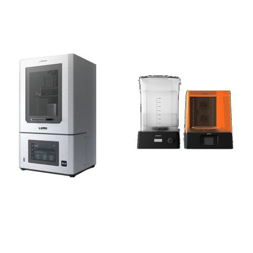 Lumii DLP 3D Printer, Wash+ & Cure V2 Bundle