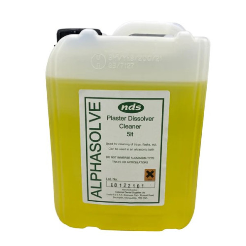 Alphasolve Plaster & Stone Remover 5 Ltr (yellow)