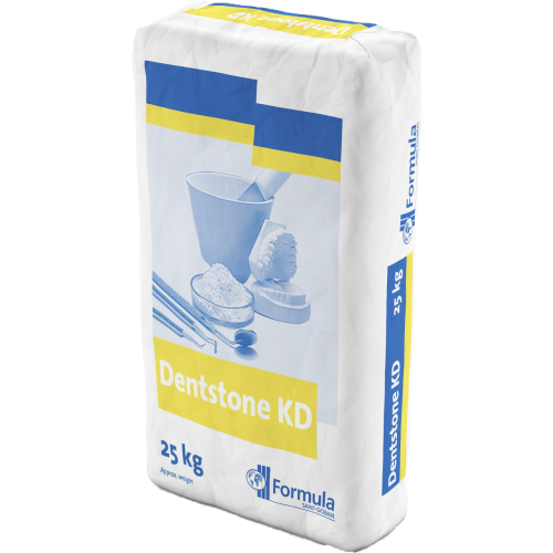 Dentstone KD Plaster 25kg (Buff/Yellow Colour)
