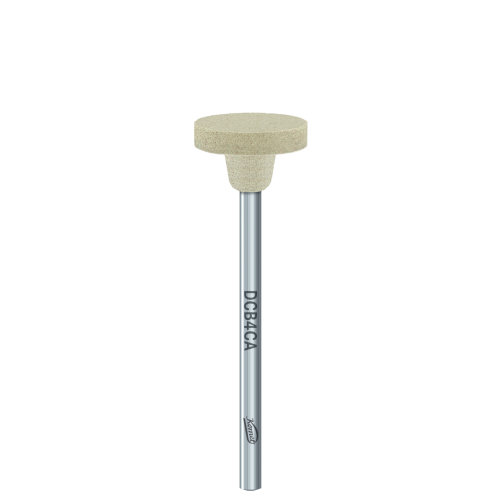 Ceramic Bonded Diamond Bur DCB4CA.104.120 YELLOW (Wheel-Small) - Ea