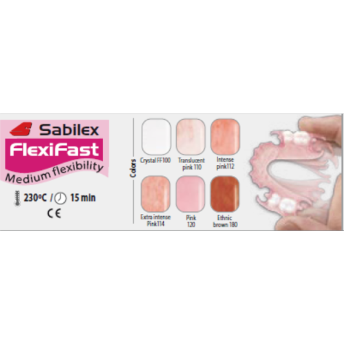 FlexiFast Cartridge Translucent Pink 110 25mm Medium