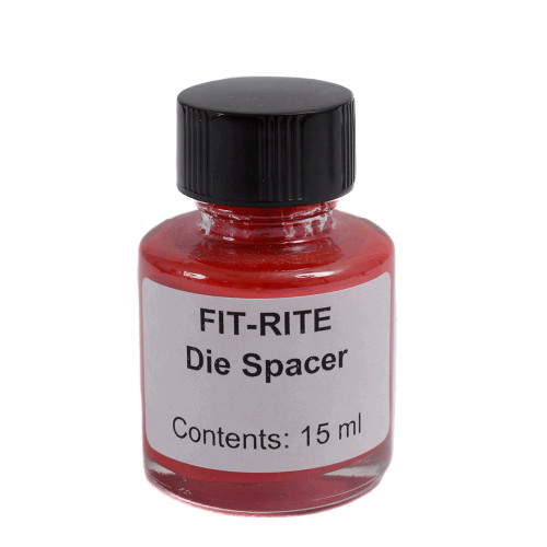 Fit-Rite Die Spacer Red 25mic 15ml Btl (Flammable)