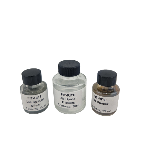 Fit-Rite Stone/ Die Hardener Kit ( 60ml each Resin & Thinner) (Flammable)