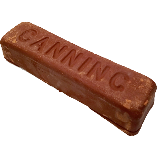 Tripoli Canning Lustre Polishing Block (Pre-Polish) Dark Brown Colour