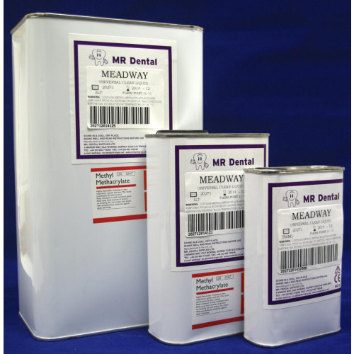 MEADWAY Heat Cure Monomer 5Ltr (Universal)