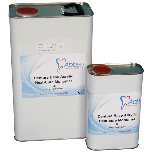 MV HEAT CURE Universal Monomer 5Ltr