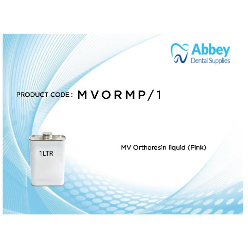 MV Orthoresin liquid (Pink) 1L