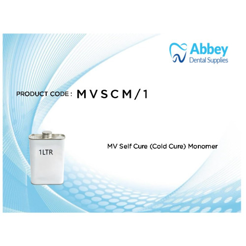MV Self Cold Cure/Rapid Repair Monomer 1Ltr