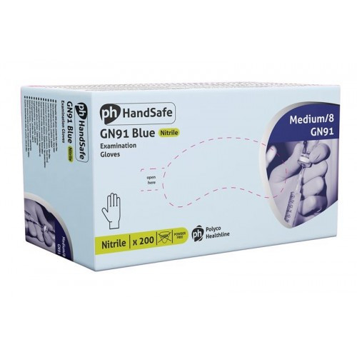 Nitrile Gloves BLUE Ex Large Box 200
