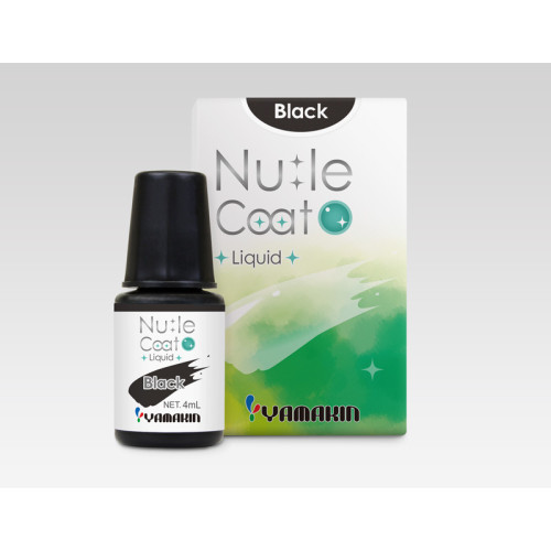 NU:LE Coat Stain & Glaze Gum Black 4ml (Flammable)
