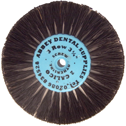 Pioneer Calico Interleaved Bristle Brushes Pk10 (3 row b/b 2 row calico)