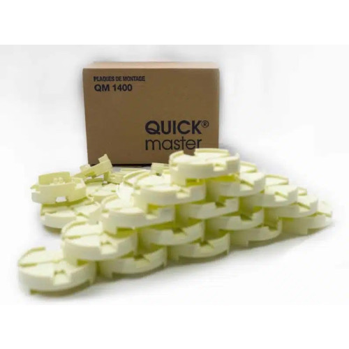 Quick Master plastic mounting plates QM1400 pk24