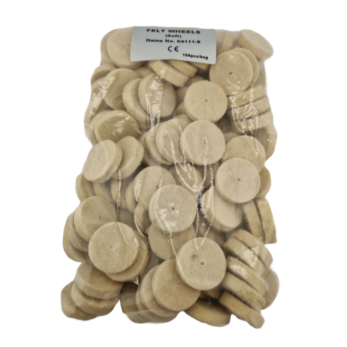Soft Felt Wheels 25 x 6mm Pk100
