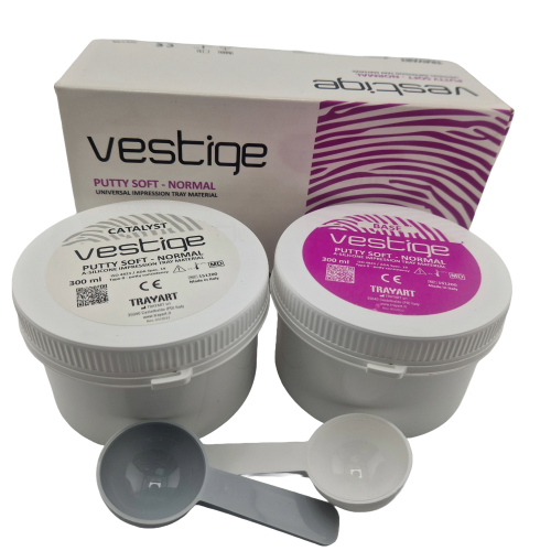 Vestige Putty Soft Fast 2x 300ml (Base/Catalyst) (Impression Material - Addition Silicone)