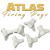 Shade Peg Atlas Firing Pegs White Pk6
